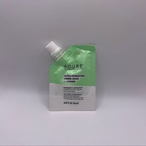 Acure Ultra Hydrating Green Juice Face Cleanser Travel Pouch